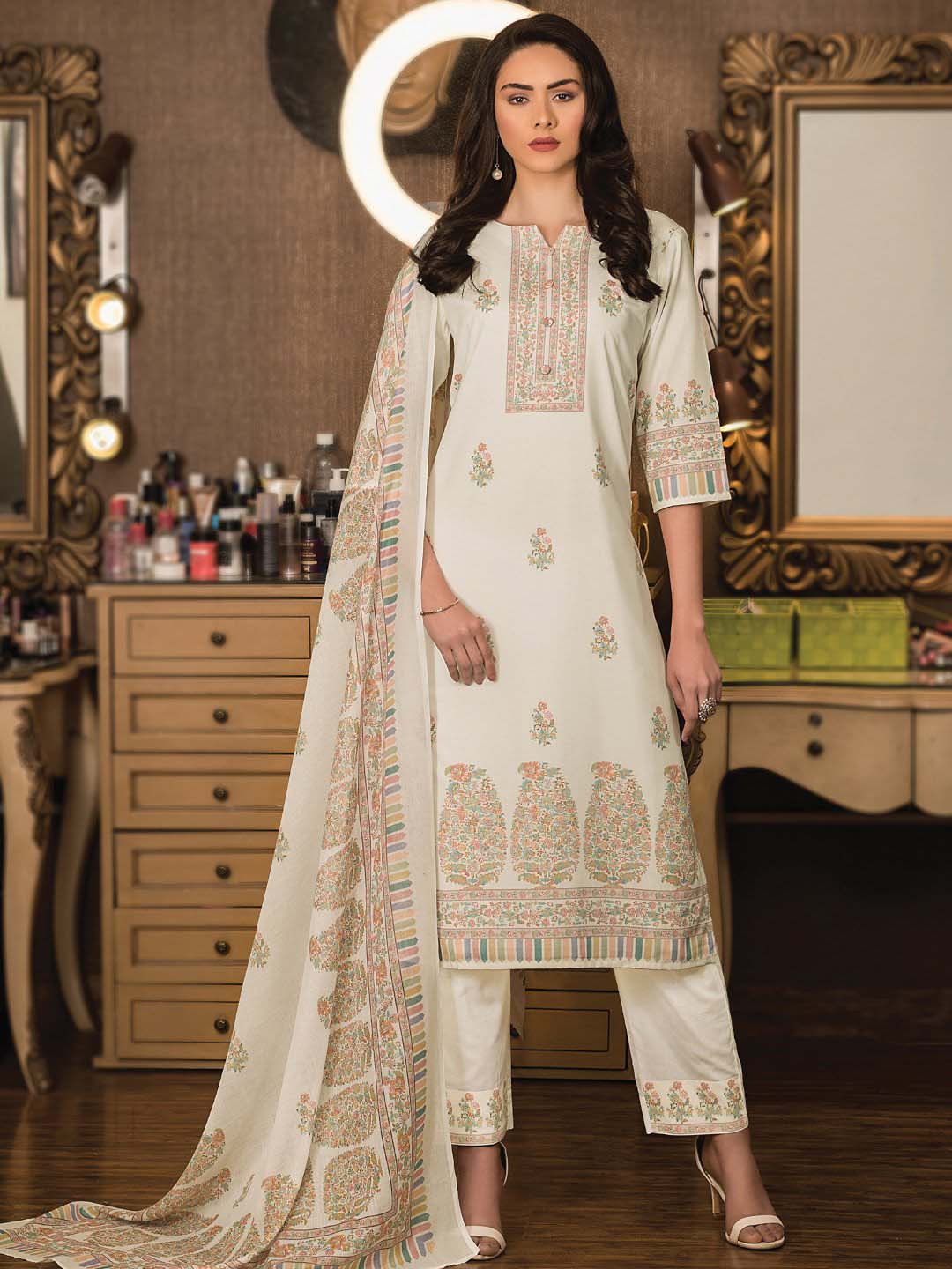Printed Suit Set